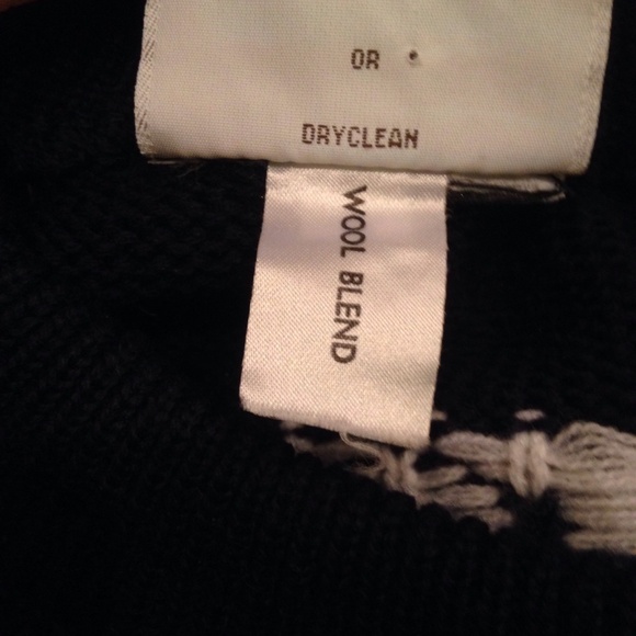 VTG Animal Farm Pig Sheep Lamp Wool Sweater Small - Picture 4 of 8